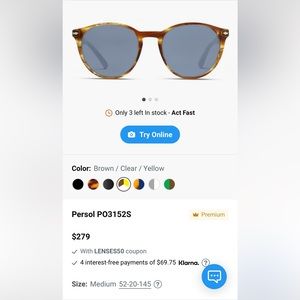 Persol sunglasses